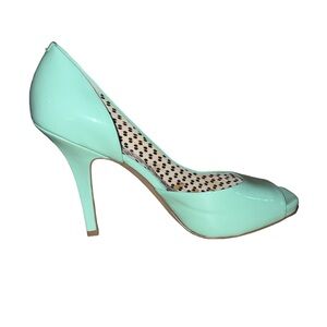 PASTEL TEAL HEELS 🩵
